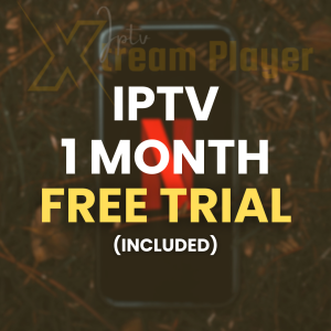 1-Month IPTV Subscription - IPTV Xtream Player
